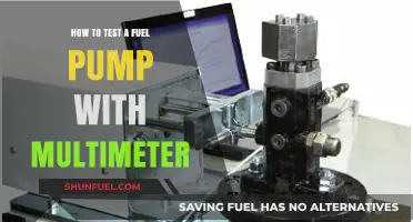 Testing Your Fuel Pump with a Multimeter: A Step-by-Step Guide