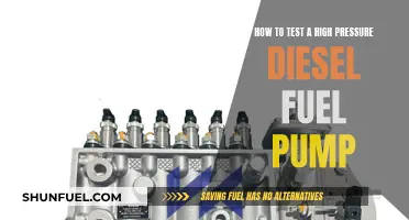 Testing a High-Pressure Diesel Fuel Pump: Step-by-Step Guide