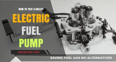 Testing Your Holley Electric Fuel Pump: A Step-by-Step Guide