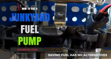 Reviving Junkyard Fuel Pumps: A Step-by-Step Testing Guide