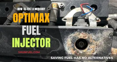 Testing a Mercury Optimax Fuel Injector: Step-by-Step Guide