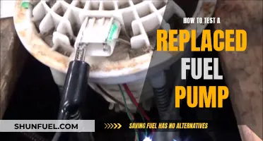 Testing a Replaced Fuel Pump: What You Need to Know