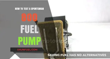 Testing Your Sportsman 800 Fuel Pump: A Step-by-Step Guide