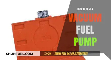 Step-by-Step Guide: Testing Your Vacuum Fuel Pump Effectively