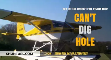 Testing Aircraft Fuel System Flow Without Ground Penetration: A Guide