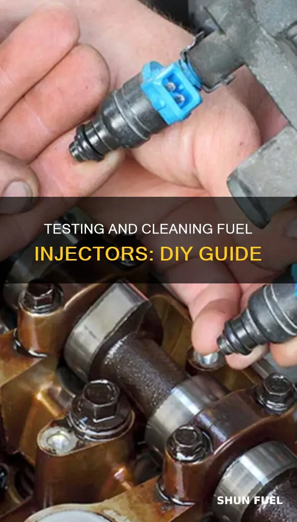 how to test and clean fuel injectors