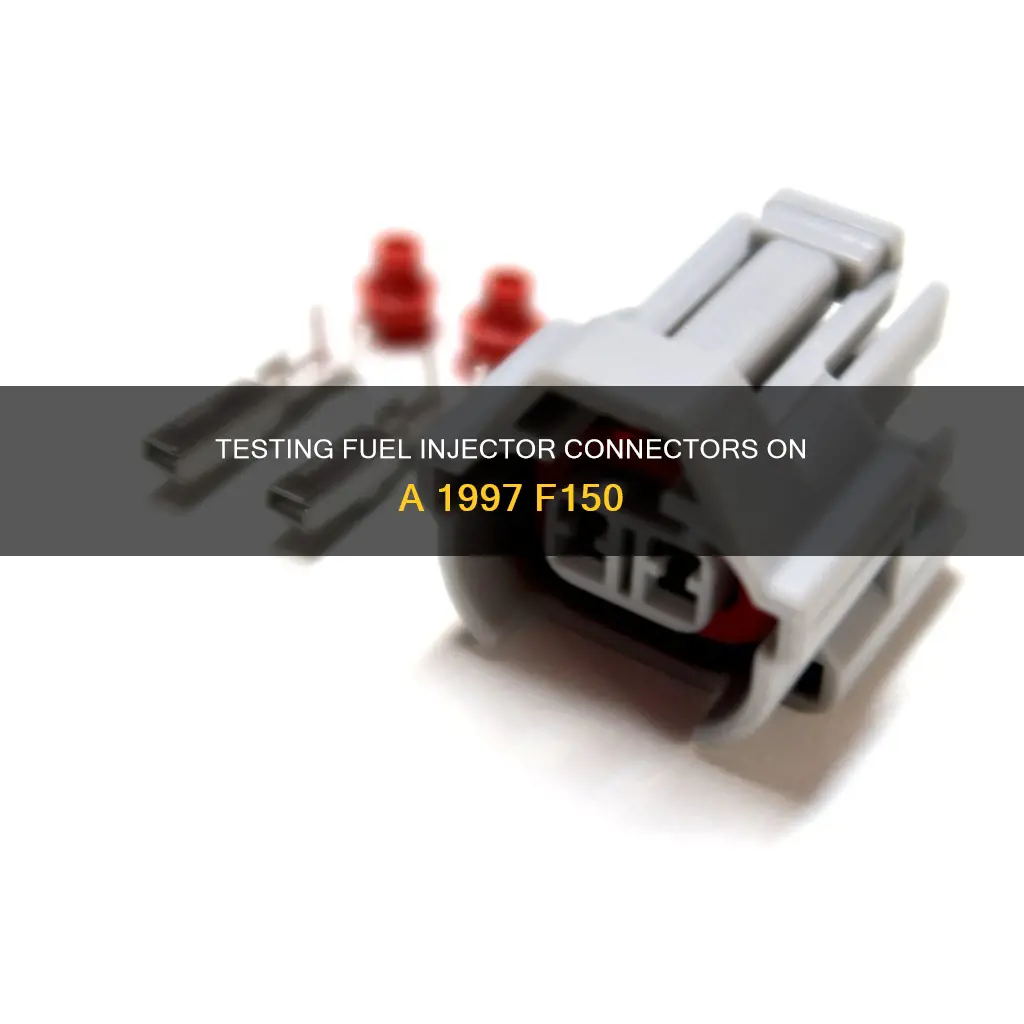 how to test bad fuel injector connector 1997 f150