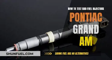 Testing Fuel Injectors in a Pontiac Grand Am