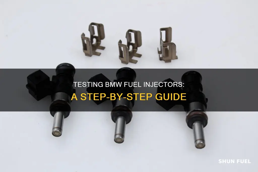 how to test bmw fuel injectors