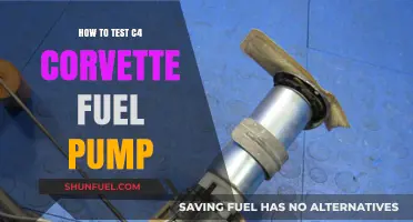 Testing Your C4 Corvette Fuel Pump: A Step-by-Step Guide
