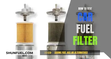 Testing Your Car's Fuel Filter: A Step-by-Step Guide