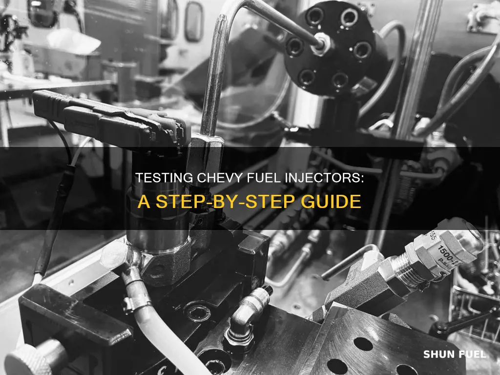 how to test chevy fuel injector