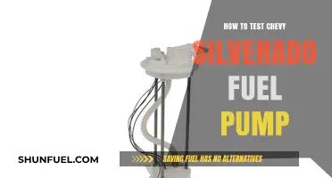 Testing Your Chevy Silverado Fuel Pump: A Step-by-Step Guide