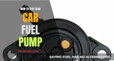 Testing a Club Car Fuel Pump: A Step-by-Step Guide