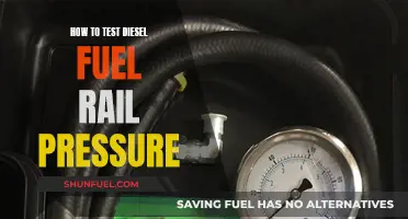 Testing Diesel Fuel Rail Pressure: A Comprehensive Guide