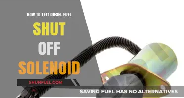 Testing a Diesel Fuel Shut-Off Solenoid: A Step-by-Step Guide