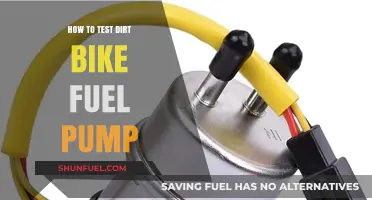 Testing Your Dirt Bike Fuel Pump: A Step-by-Step Guide