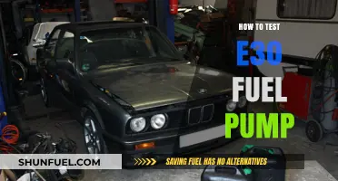 Step-by-Step Guide to Testing Your BMW E30 Fuel Pump