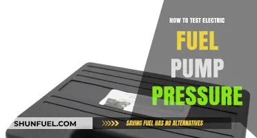 Testing Electric Fuel Pump Pressure: A Step-by-Step Guide for DIY Mechanics