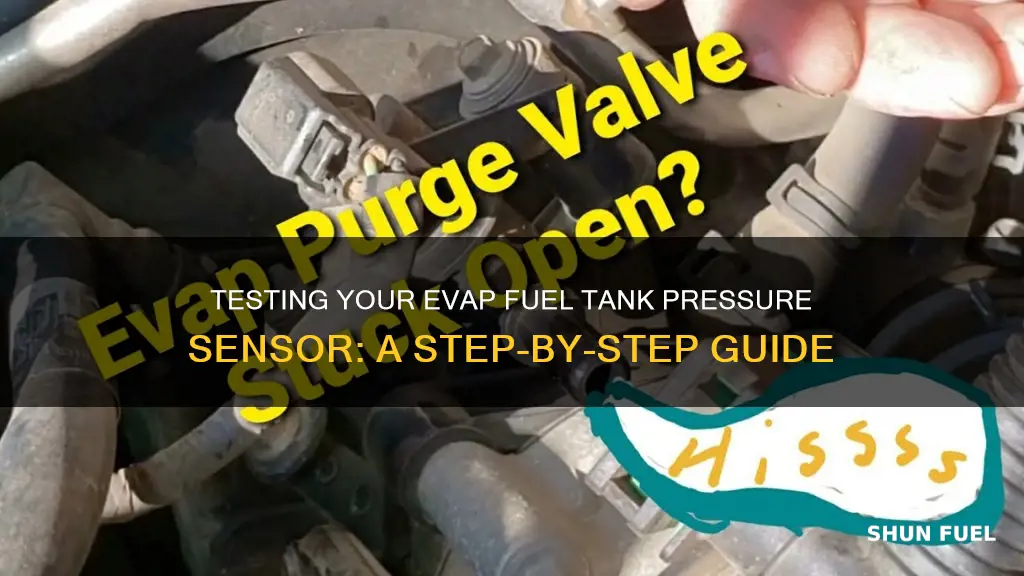 how to test evap fuel tank pressure sensor