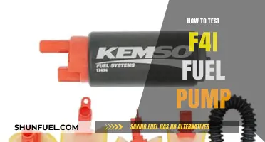 Testing Your F4I Fuel Pump: A Step-by-Step Guide