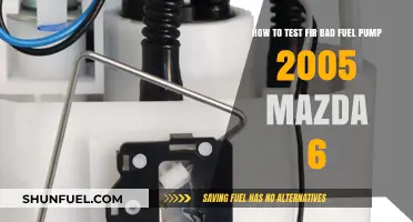 Diagnosing a Faulty Fuel Pump in Your 2005 Mazda 6