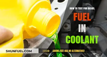 Testing Diesel Fuel in Coolant: A Step-by-Step Guide