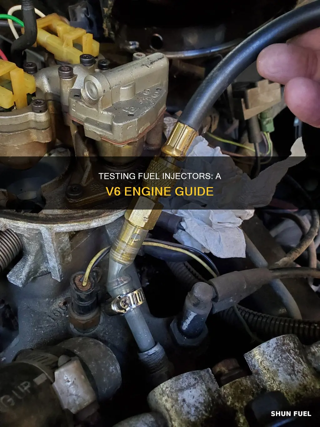 how to test for fuel injector v6