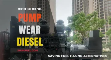 Testing for Diesel Fuel Pump Wear: DIY Guide