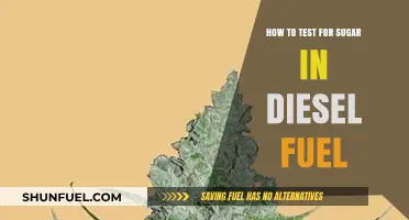 Testing Diesel Fuel for Sugar: A Simple Guide