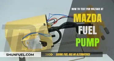 Testing Voltage at Mazda Fuel Pump: A Step-by-Step Guide