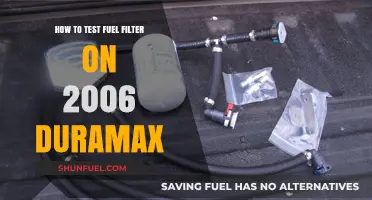 Testing Fuel Filter on a 2006 Duramax: A Step-by-Step Guide