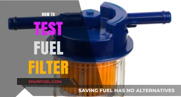 Testing Fuel Filter: DIY Guide
