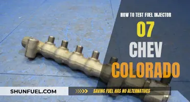 Testing Fuel Injectors: '07 Chevy Colorado Guide