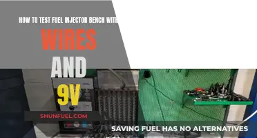 Testing Fuel Injectors: A Simple 9V Bench Wire Test