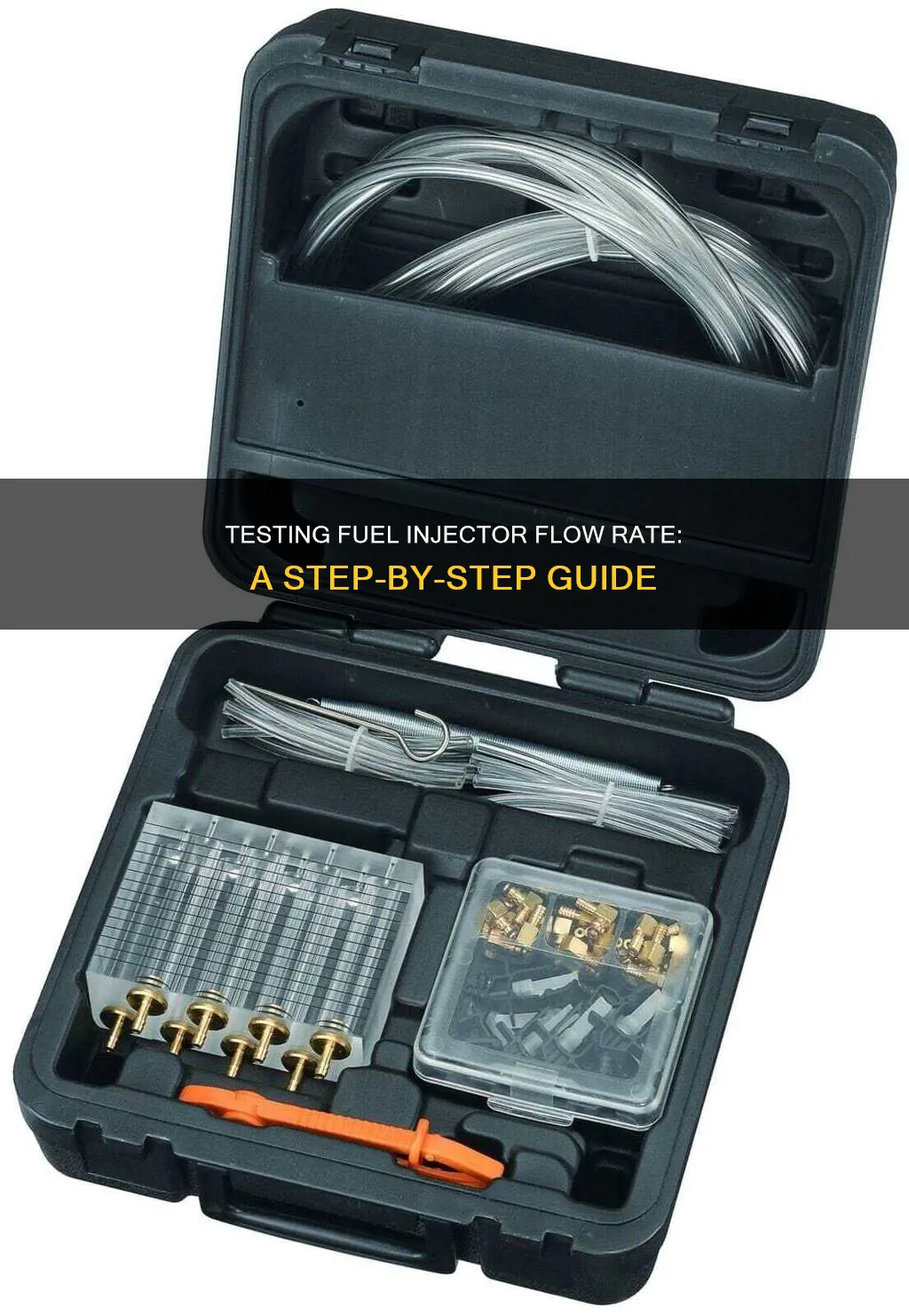 how to test fuel injector flow rate