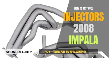 Testing Fuel Injectors: 2008 Impala Maintenance Guide
