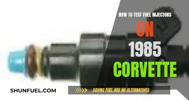 Testing Fuel Injectors: 1985 Corvette Maintenance Guide
