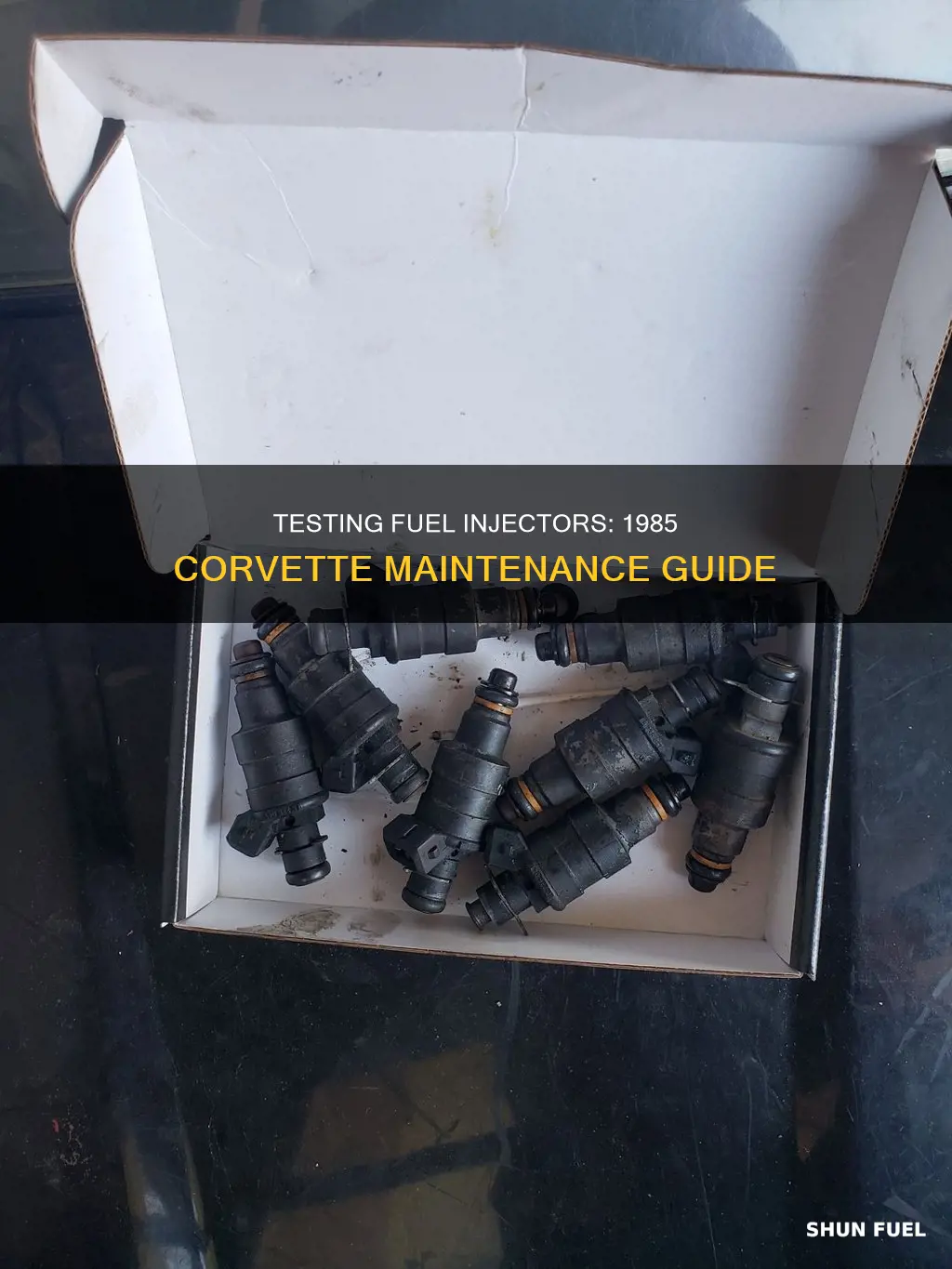 how to test fuel injectors on 1985 corvette