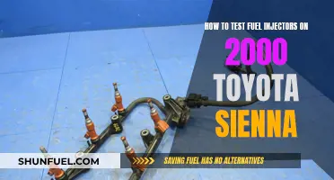 Testing Fuel Injectors: 2000 Toyota Sienna Guide