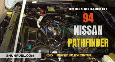 Testing Fuel Injectors: 94 Nissan Pathfinder Guide