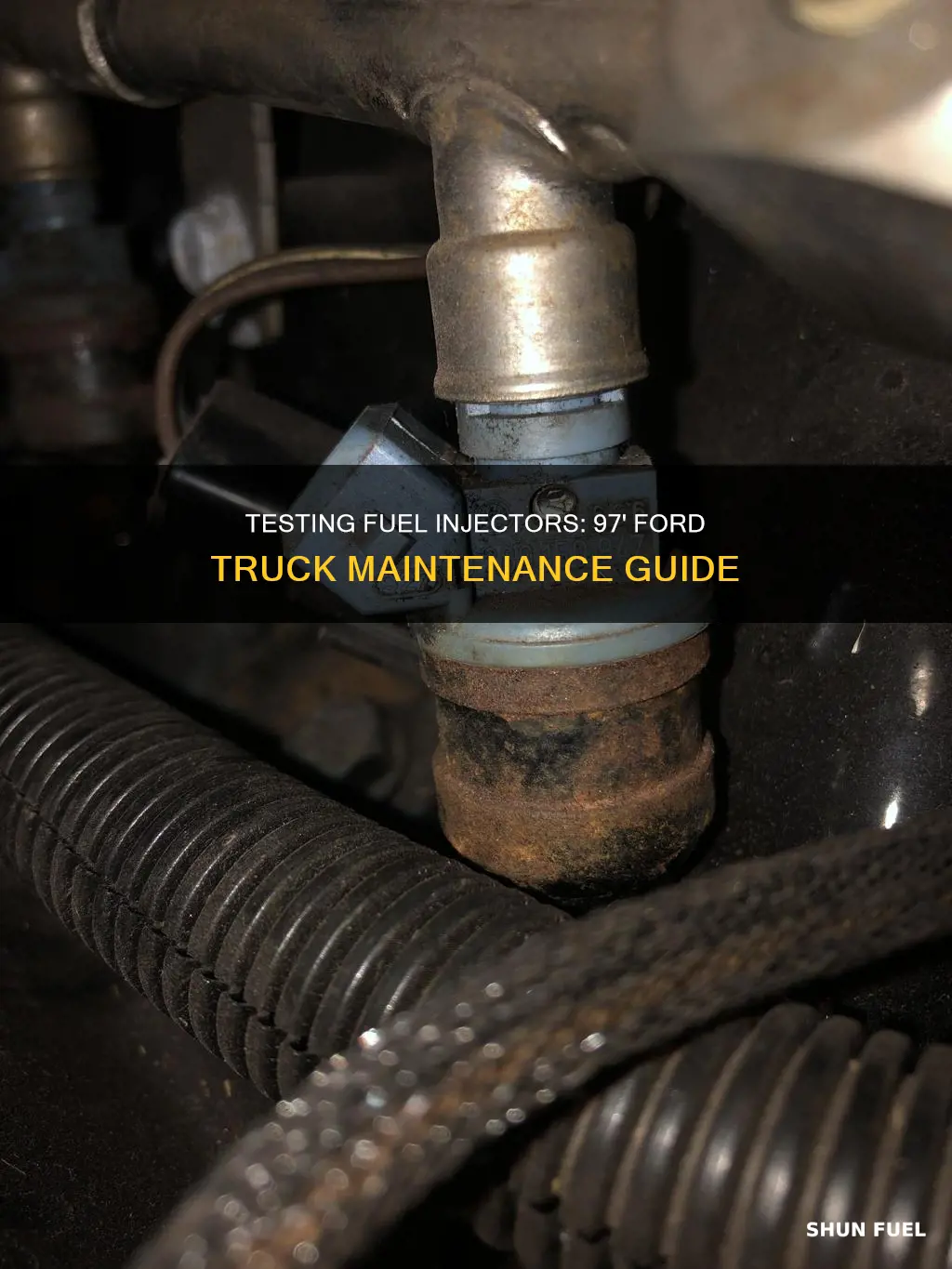 how to test fuel injectors on a 97 ford truck