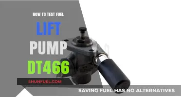 Testing Fuel Lift Pump DT466: Step-by-Step Guide for Optimal Performance