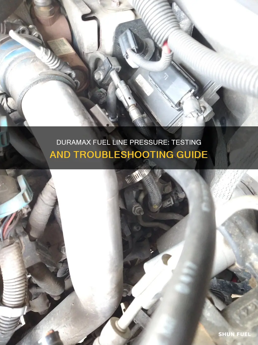 how to test fuel line pressure 2008 duramax