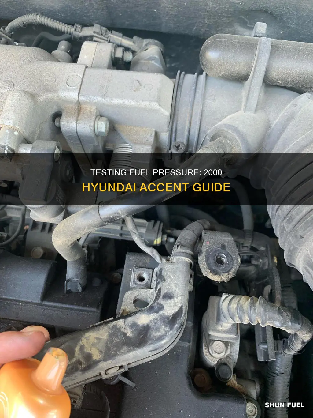 how to test fuel pressure 2000 hyundai accent