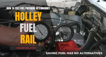 Testing Fuel Pressure: Holley Fuel Rail Tips