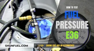 Testing Fuel Pressure in an E36: A Step-by-Step Guide