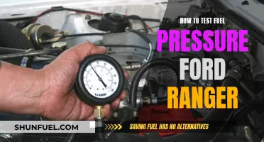 Testing Fuel Pressure: Ford Ranger Guide