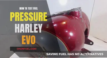 Testing Fuel Pressure: Harley Evo Guide