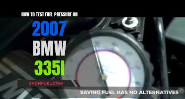 Testing Fuel Pressure: 2007 BMW 335i Guide